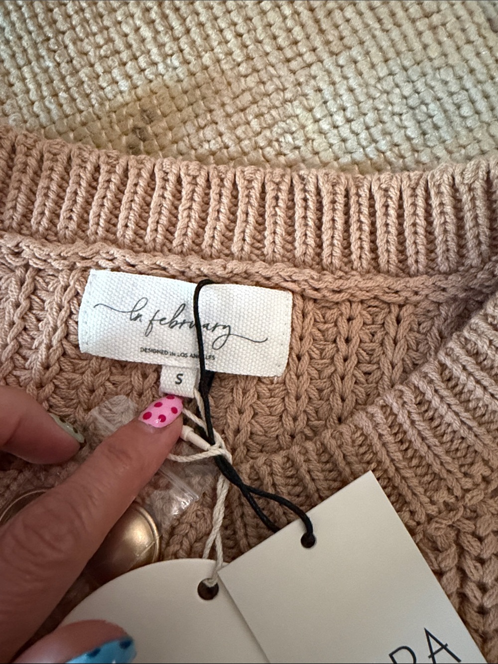 AVARA Angelina Knit Button-Front Vest - Picture 4 of 6